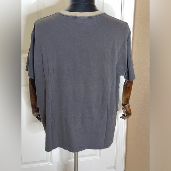 Vintage 90s Polo Sport Shirt Mens XL Ralph Lauren Made In USA Cotton Gray‌‌ - Picture 2 of 10